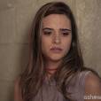 Lili (Juliana Paiva) descobre que o pai não é tão sincero quanto ela esperava, em "Além do Horizonte"