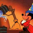 "Fantasia" contava a história do Mickey feiticeiro