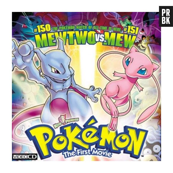 "Pokémon" foi o primeiro filme que apresentou um duelo entre os mais poderosos bichinhos do mundo dos Pokémons