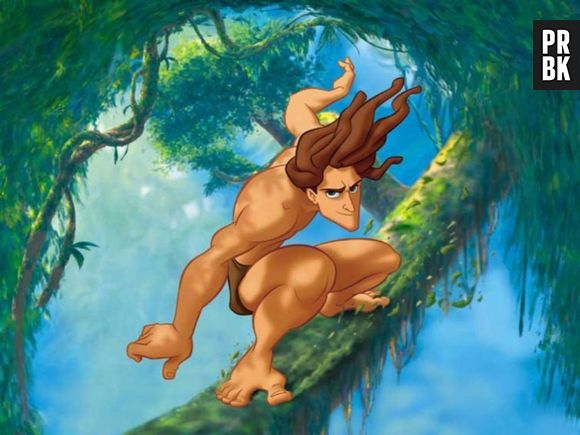 "Tarzan" conta a vida de um menino que acabou crescendo na floresta com os animais
