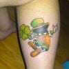 O Veigar na skin leprechaun é super a cara de St Patrick's Day. Ele sempre pergunta: "Que tal um drink?"