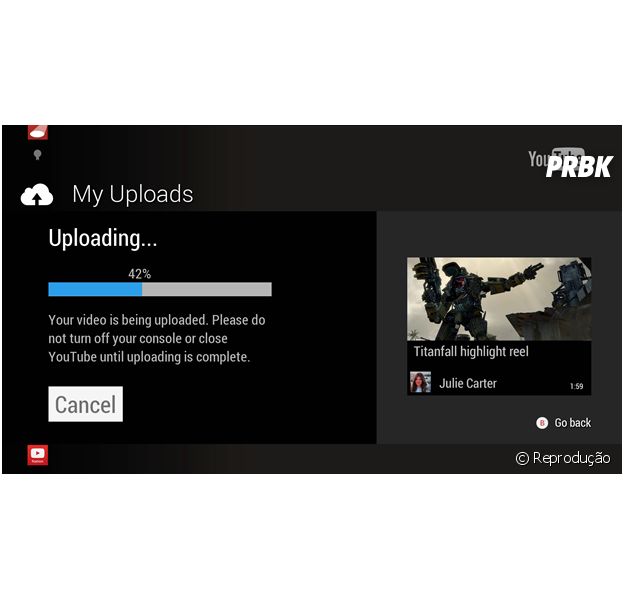 O Upload Studio do Xbox One conta com uma atualização que permite compartilhamento de vídeos direto para o Youtube.