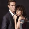 Jamie Dornan e Dakota Johnson, que protagonizam o casal Christian Grey e Anastasia Steele, filmam cenas em Paris para"50 Tons Mais Escuros"