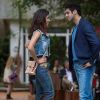 Novela "Haja Coração": Carmela (Chandelly Braz) e Beto (João Baldasserini) armam plano para sabotar casamento de Tancinha (Mariana Ximenes)