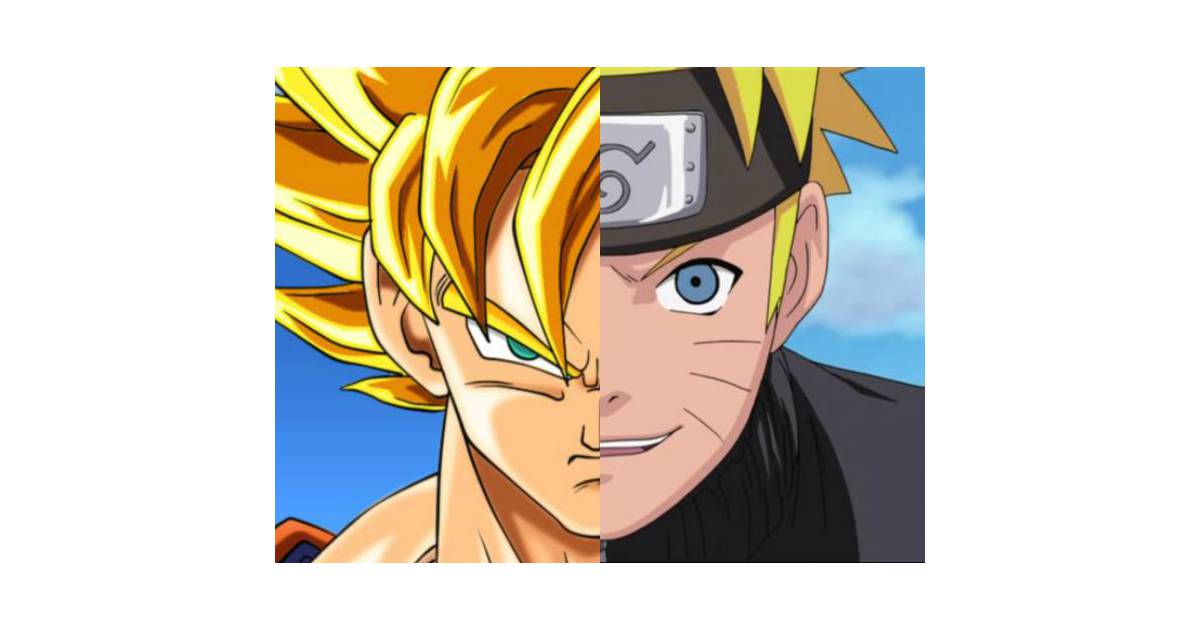 METADE GOKU METADE NARUTO DESENHANDO AO VIVO part 1 