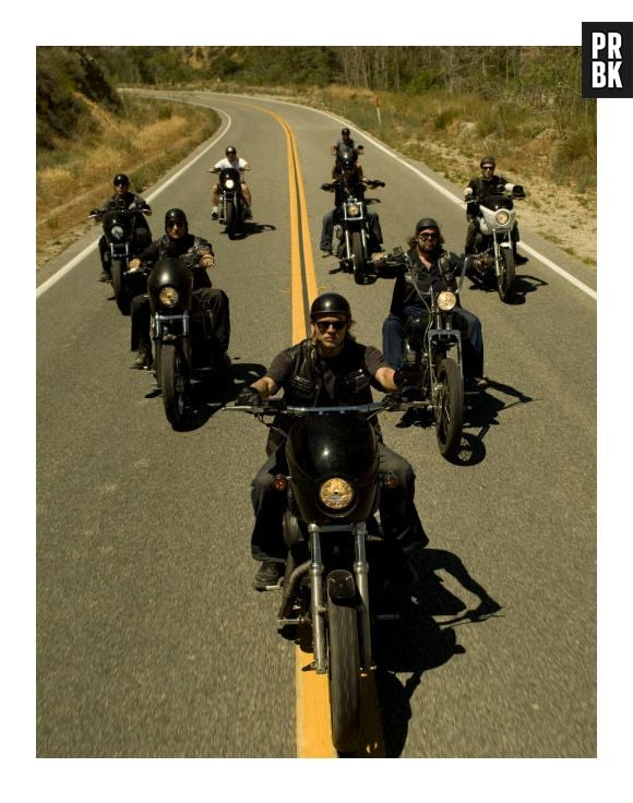 "Sons of Anarchy" conta a história de uma gangue de motoqueiros fora da lei!