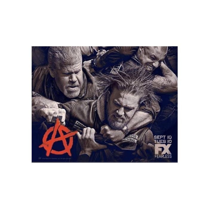 O poster oficial da sexta temporada de &quot;Sons of Anarchy&quot; mostra toda a tensão que os próximos episódios prometem!
