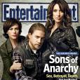 O trio principal de "Sons of Anarchy" causou na nova capa da Entertainment Weekly!