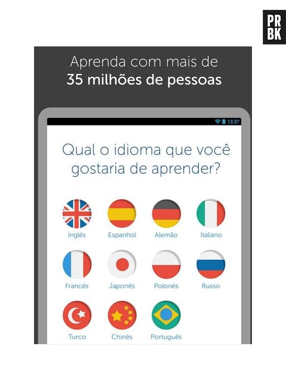 No Busuu você pode praticar outro idioma com nativos!