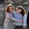 Kristen Steart e Julianne Moore estavam se divertindo no set de filmagens de "Still Alice"