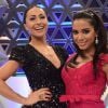 Sabrina Sato e Anitta no "Programa da Sabrina", da Record