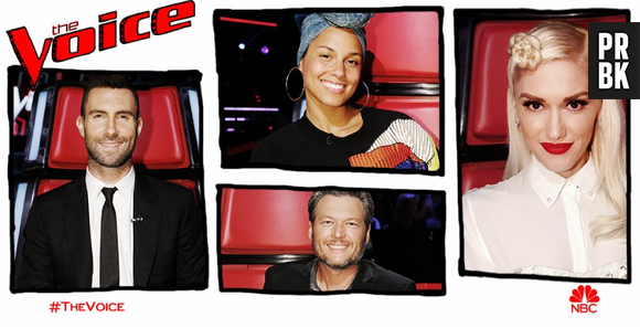 Time de técnicos da 12ª temporada do "The Voice US" será formado por Gwen Stefani, Alicia Keys, Adam Levine e Blake Shelton