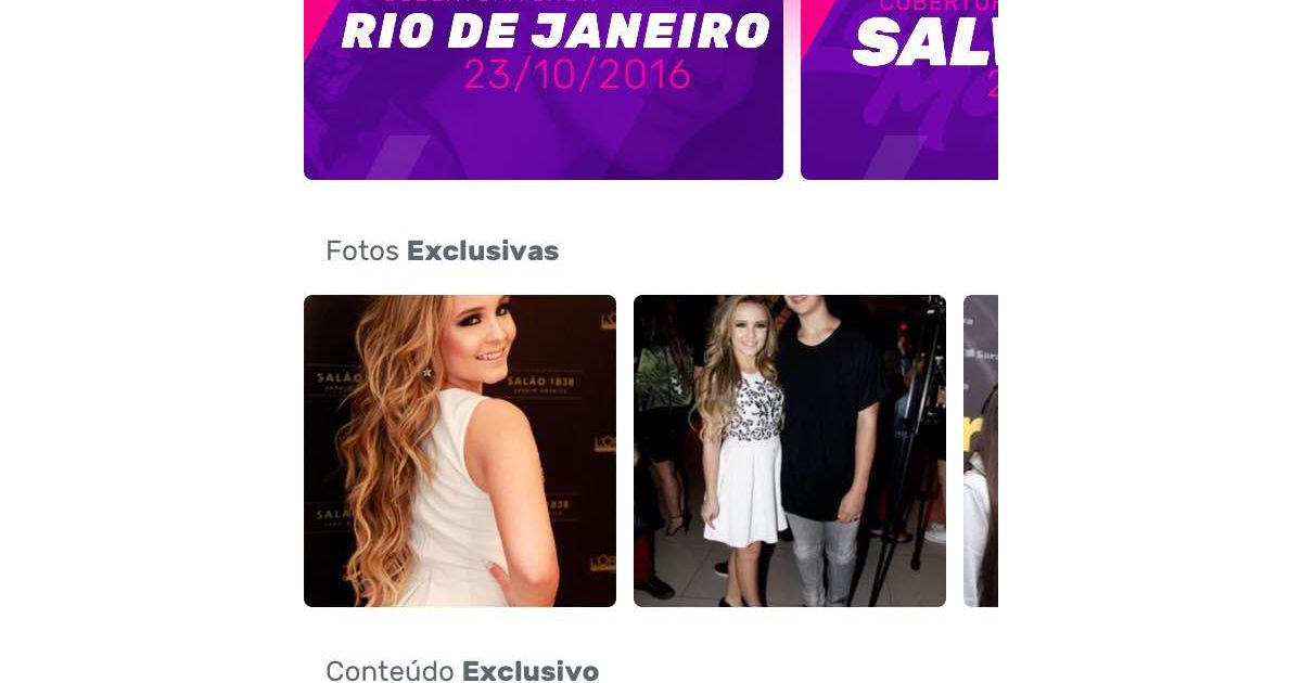 Aplicativo de Larissa Manoela está disponível na App Store ...