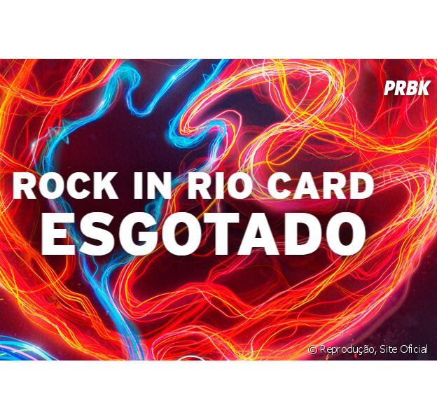 Venda dos Rock in Rio Cards se esgotam em poucas horas e fãs piram nas redes sociais