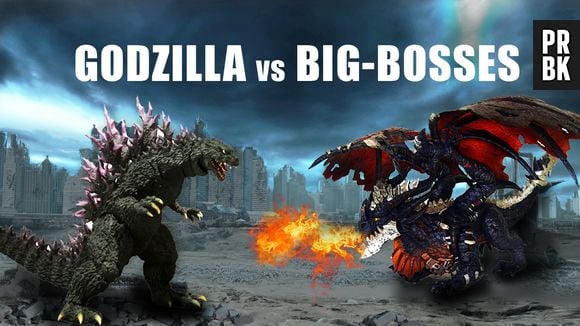 A batalha de Godzilla contra os maiores bosses dos videogames