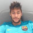  Neymar joga pelo time Barcelona, na Espanha 