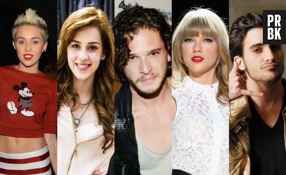 Taylor Swift, Miley Cyrus, Kit Harington, Fiuk e Sophia Abrahão são os solteiros que você pode investir para o Dia dos Namorados!