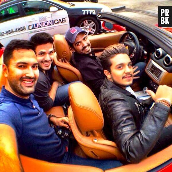 “Alugamos uma Ferrari e fomos conhecer a região, que é linda”, lembra Luan Santana