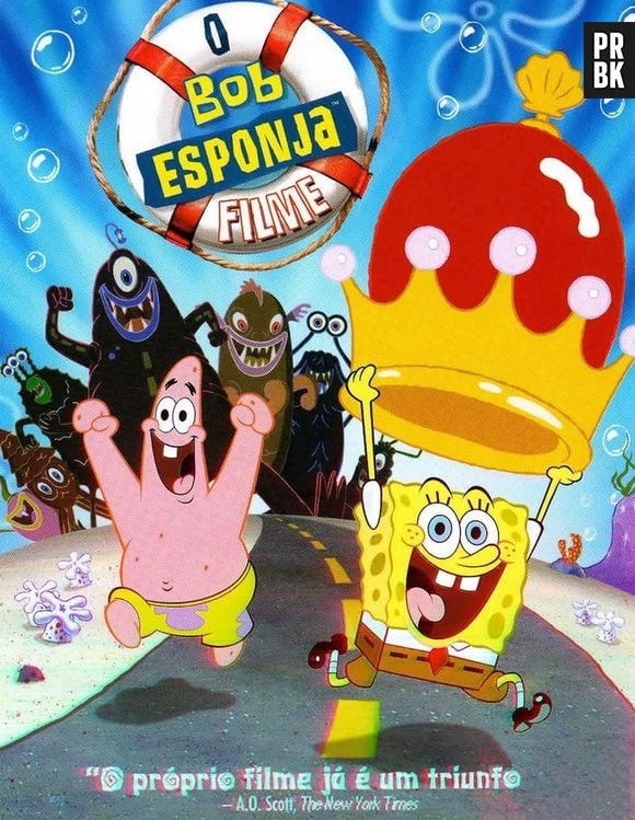 "Bob Esponja - O Filme" foi lançado em 2004 e só ganha sequência 10 anos depois!