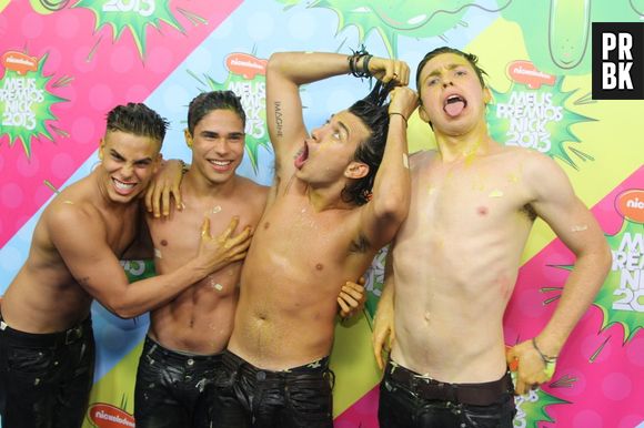 A banda P9 foi a vencedora na categoria Revelação Musical no "Meus Prêmios Nick 2013"