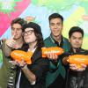 Os meninos do Restart foram eleitos como a Banda Favorita no "Meus Prêmios Nick 2013"