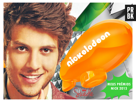 Chay Suede foi eleito o Apresentador de TV da galera no "Meus Prêmios Nick 2013"