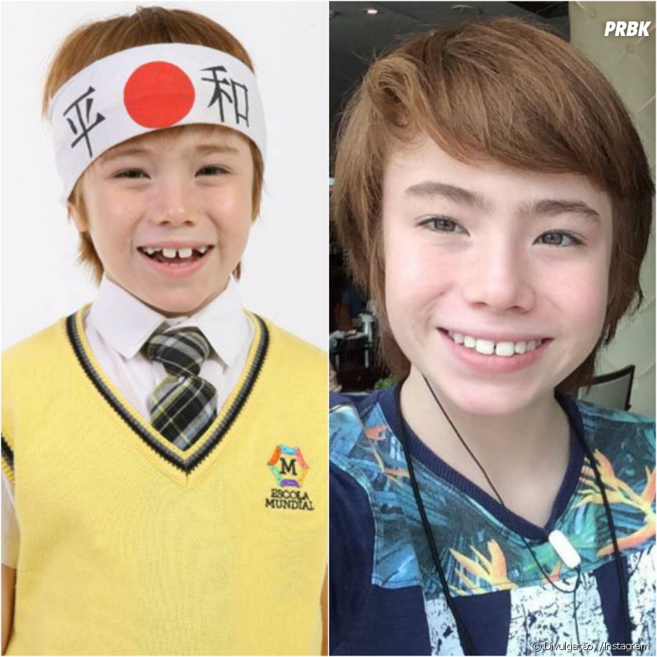 Em Carrossel Matheus Ueta era o ninja Kokimoto! Não mudou nada! Purebreak