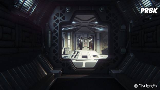 Em "Alien: Isolation" o jogador poderá explorar toda a nave de Nostromo