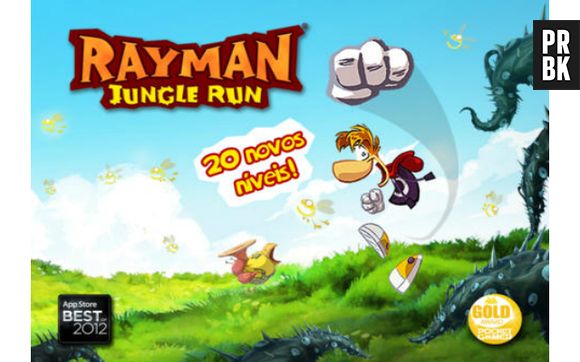 "Rayman Jungle Run" é uma mistura de ação com aventura