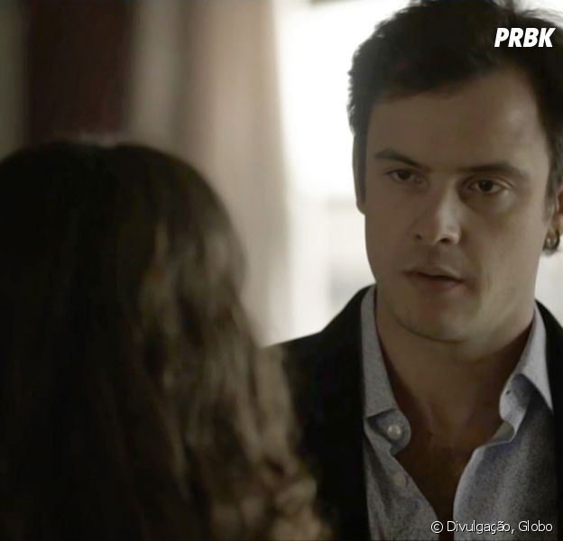 Em "O Outro Lado do Paraíso", Gael (Sergio Guizé) dá ataque ao ver Clara (Bianca Bin) e Renato (Rafael Cardoso) juntos