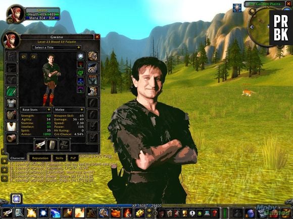 Robin Williams será imortalizado em "World Of Warcraft"