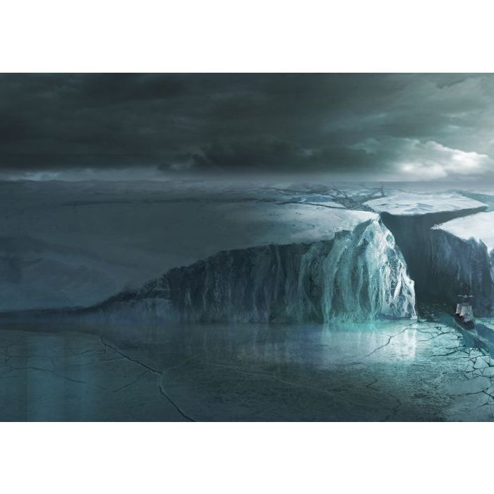 A paisagem de &quot;Assassin&#039;s Creed: Rogue&quot;: &amp;aacute;rtica, cheia de Icebergs 