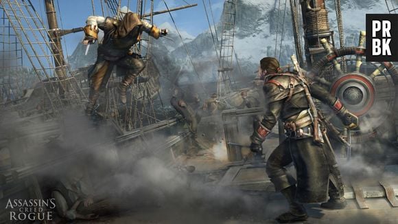 Em "Assassin's Creed: Rogue", os navios serão atacados por assassinos tentando emboscar o protagonista