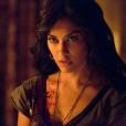 Qetsiyah (Janina Gavankar) quer vingança contra Silas (Paul Weasley) em "The Vampire Diaries"