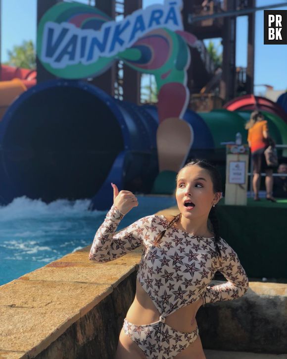 Larissa Manoela curtiu o fim de semana no Ceará!