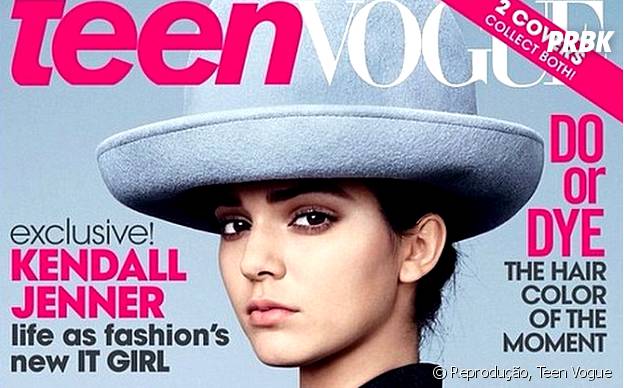 Kendall Jenner estampou a edição de setembro da Teen Vogue