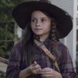 Em "The Walking Dead", na 9ª temporada: Judith (Cailey Fleming) rouba a cena durante retorno da série