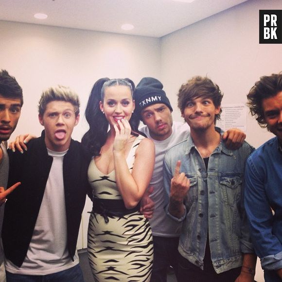 Katy Perry e One Direction estavam gravando programa japonês