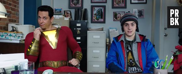 Atuações de Zachary Levi e Jack Dylan Grazer em "Shazam!" foram super elogiadas
