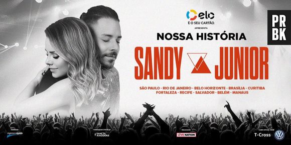 Vai rolar DVD da dupla Sandy e Junior para fechar a turnê "Nossa História"