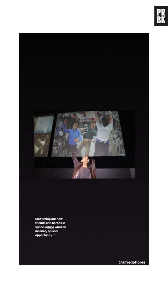 Ariana Grande compartilha momentos de sua visita à NASA