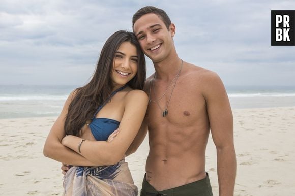 André Luiz Frambach e Rayssa Bratillieri já estão em clima de Dia dos Namorados! Veja vídeo