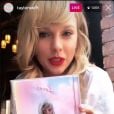 Taylor Swift também mostrou o álbum "Lover" durante live