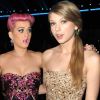 Parceria entre Katy Perry e Taylor Swift? Loira não falou nada sobre o assunto durante live
