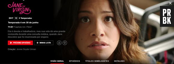 Netflix confirma que "Jane the Virgin" entrará no catálogo ainda em junho