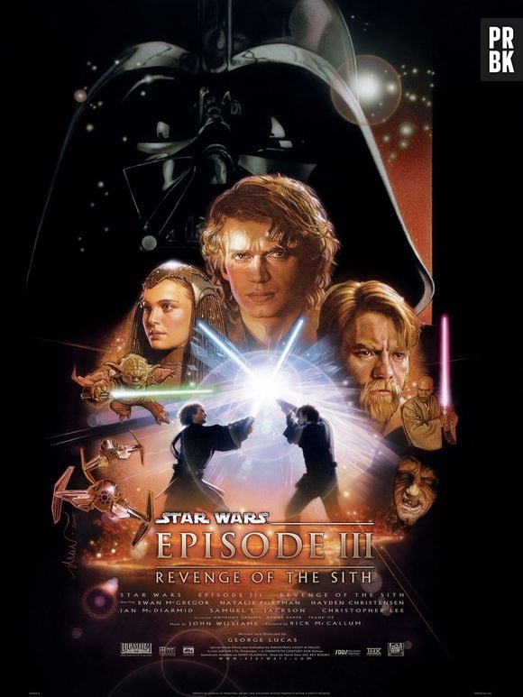 "Star Wars: Episódio III - A Vingança dos Sith" é o último da trilogia de prequel da saga original