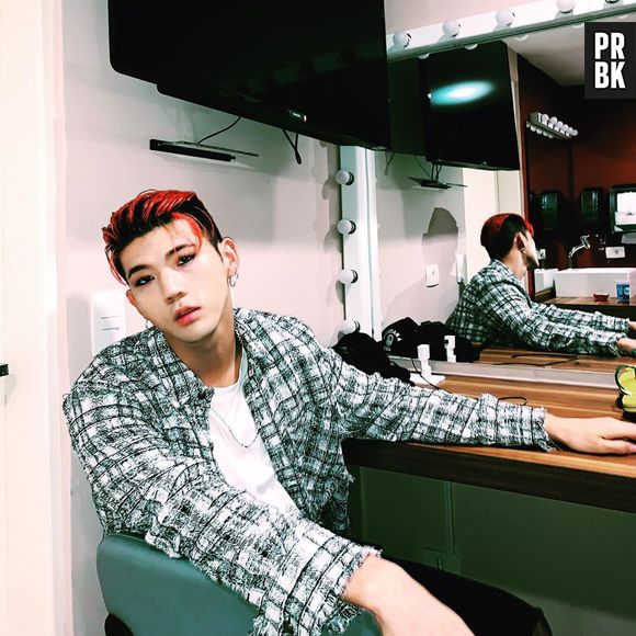 Do KARD, B.M., também mostrou um pouco da sua intimidade durantes as passagens do grupo pelo Brasil em seu Instagram