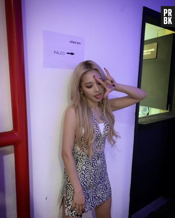Somin, do KARD, registrou o backstage da passagem do grupo pelo Rio de Janeiro em seu Instagram