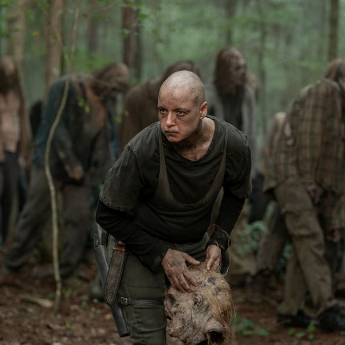 &quot;The Walking Dead&quot;, 10ª temporada: fim dos Sussurradores pode ser causado por Gamma (Thora Birch)