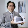 Satoru Iwata, presidente da Nintendo, e o Wii U